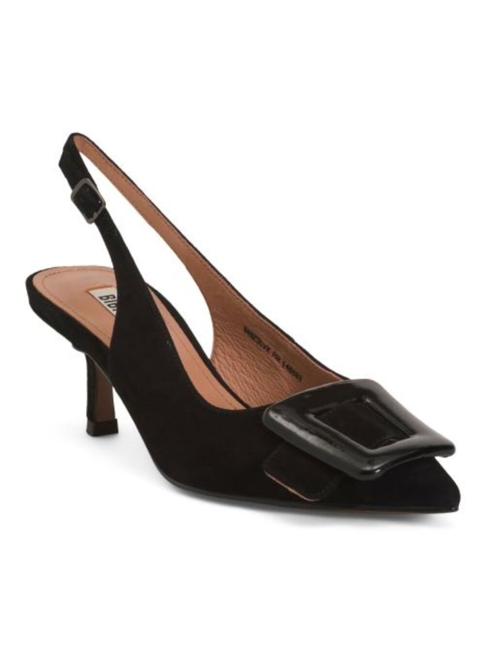 BIBI LOU Suede Slingback Heels